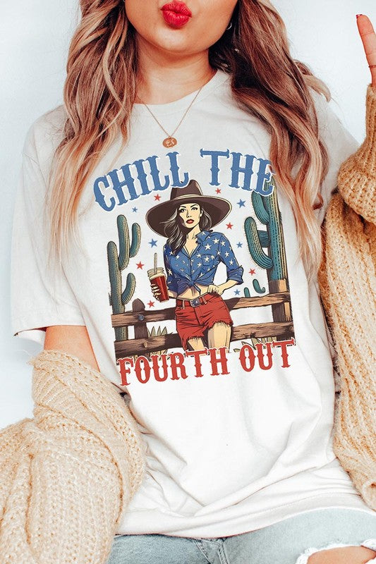 Chill The Fourth Out | Graphic T-Shirt