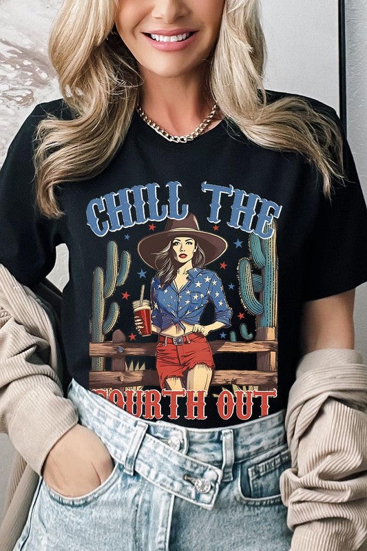 Chill The Fourth Out | Graphic T-Shirt