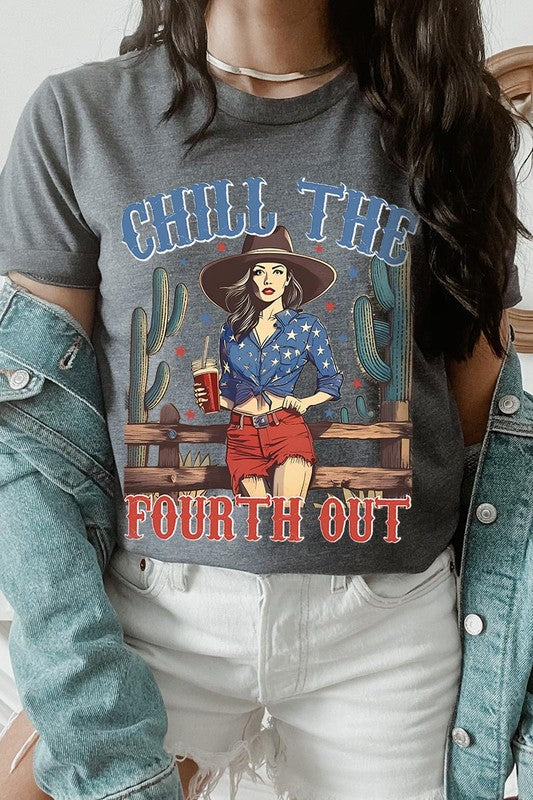 Chill The Fourth Out | Graphic T-Shirt
