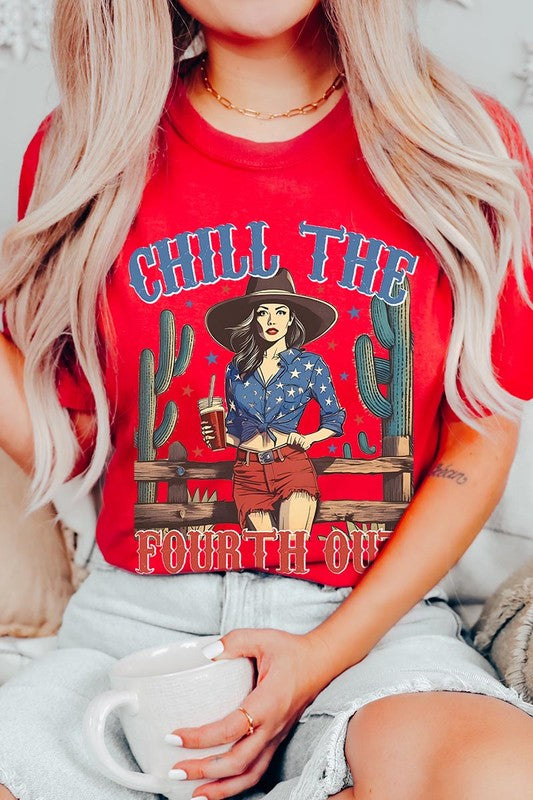 Chill The Fourth Out | Graphic T-Shirt