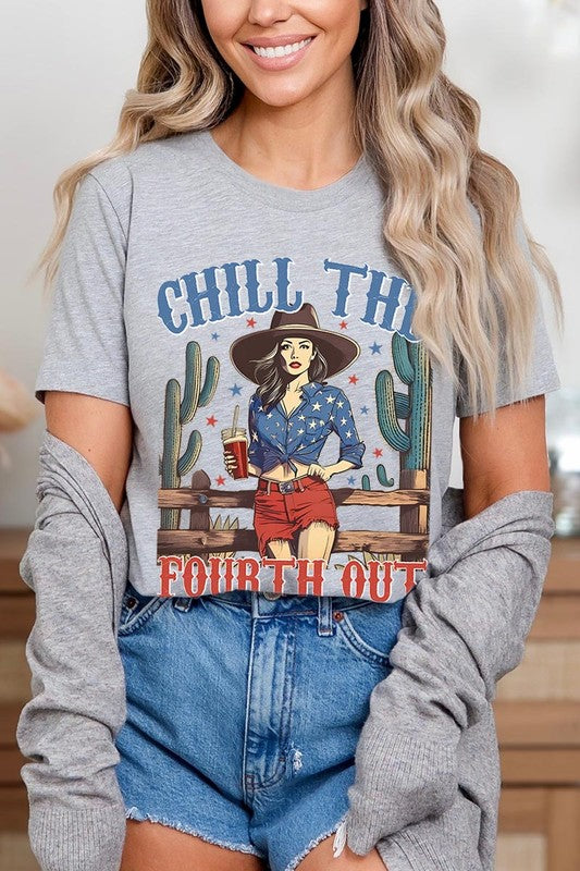 Chill The Fourth Out | Graphic T-Shirt