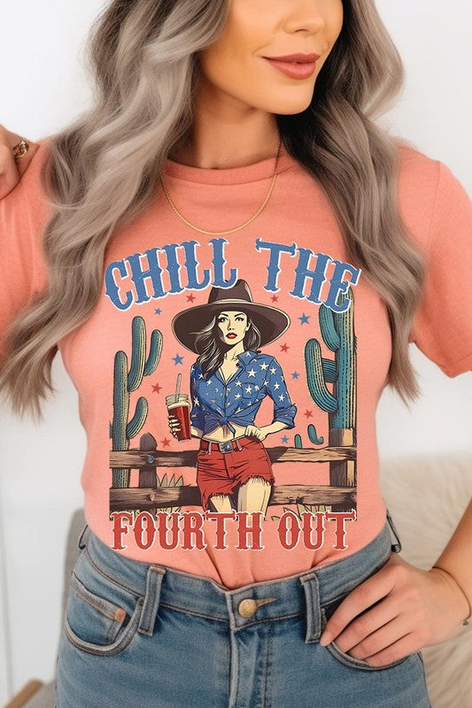 Chill The Fourth Out | Graphic T-Shirt