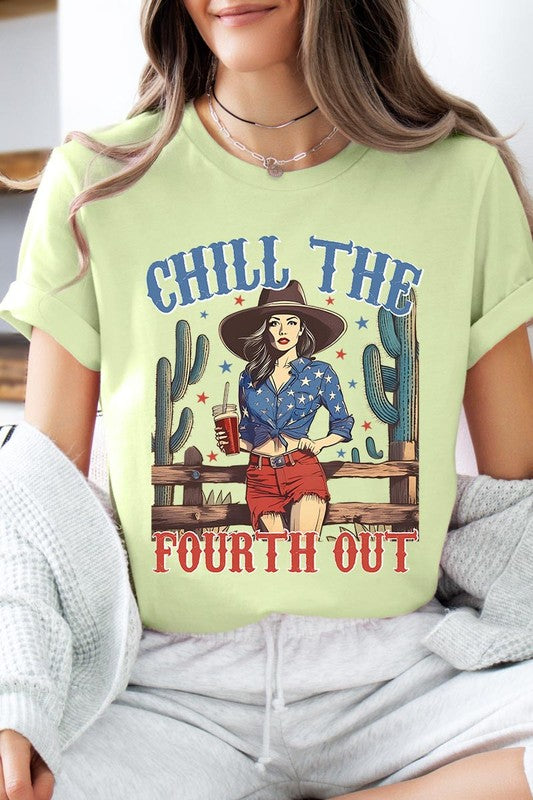 Chill The Fourth Out | Graphic T-Shirt