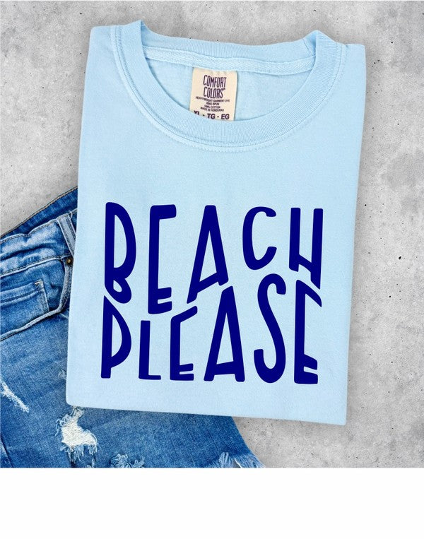 Beach Please | Graphic Tee