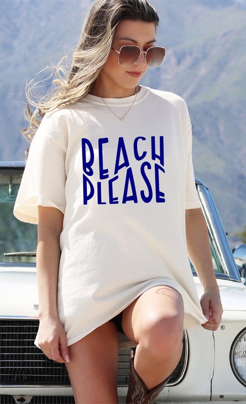 Beach Please | Graphic Tee