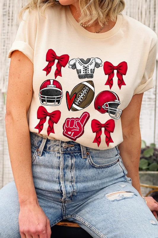 Coquette Football | Graphic Tee