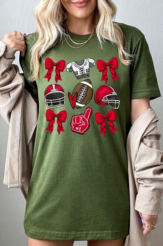 Coquette Football | Graphic Tee