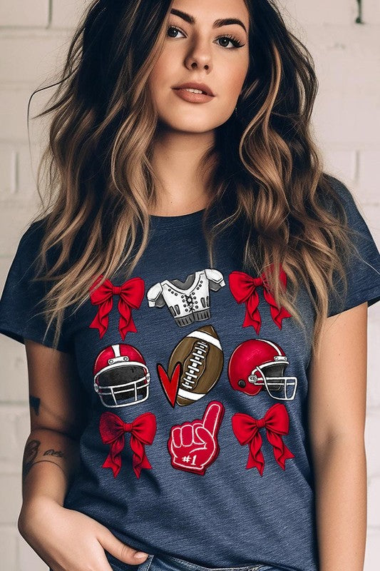 Coquette Football | Graphic Tee