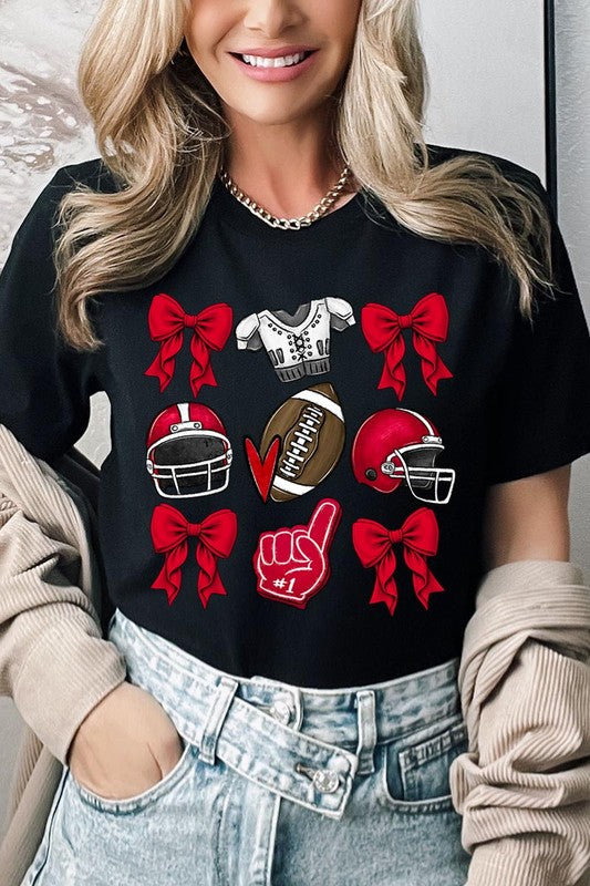 Coquette Football | Graphic Tee