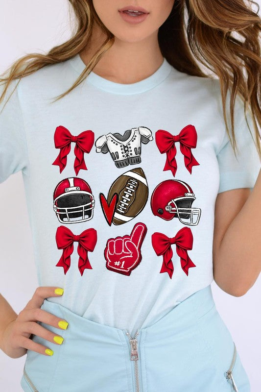 Coquette Football | Graphic Tee