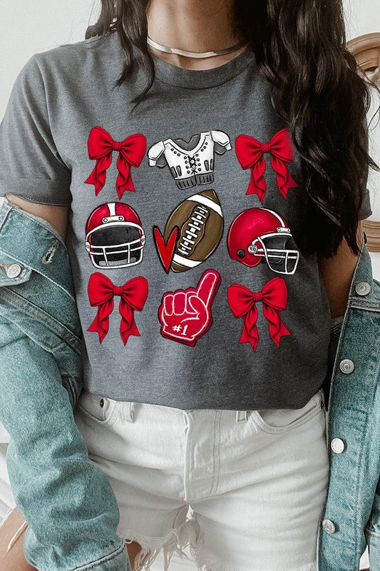 Coquette Football | Graphic Tee