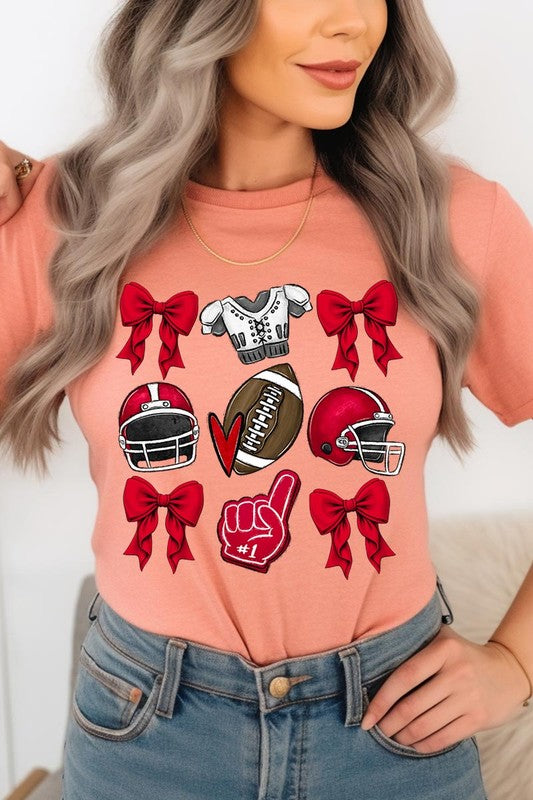Coquette Football | Graphic Tee