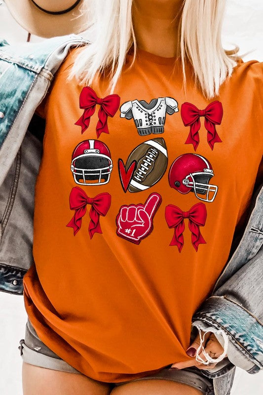 Coquette Football | Graphic Tee