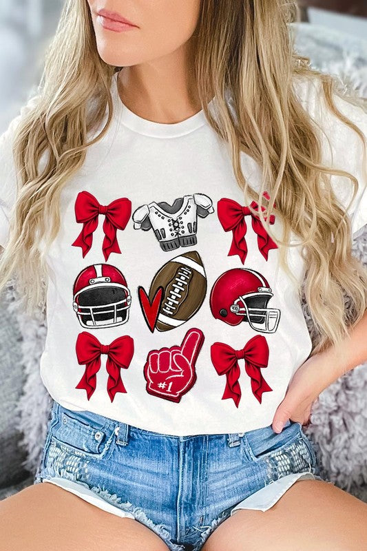 Coquette Football | Graphic Tee
