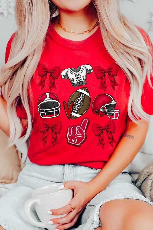 Coquette Football | Graphic Tee