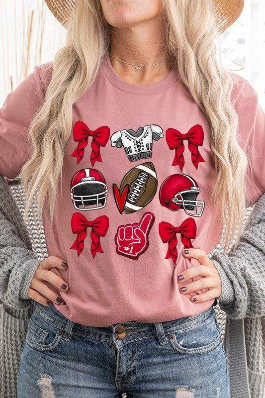 Coquette Football | Graphic Tee
