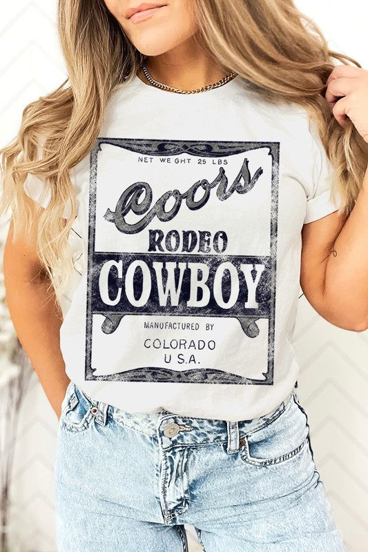 Coors Rodeo Cowboy | Graphic Tee