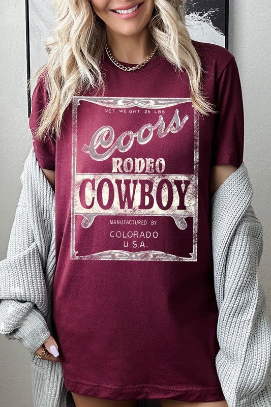 Coors Rodeo Cowboy | Graphic Tee