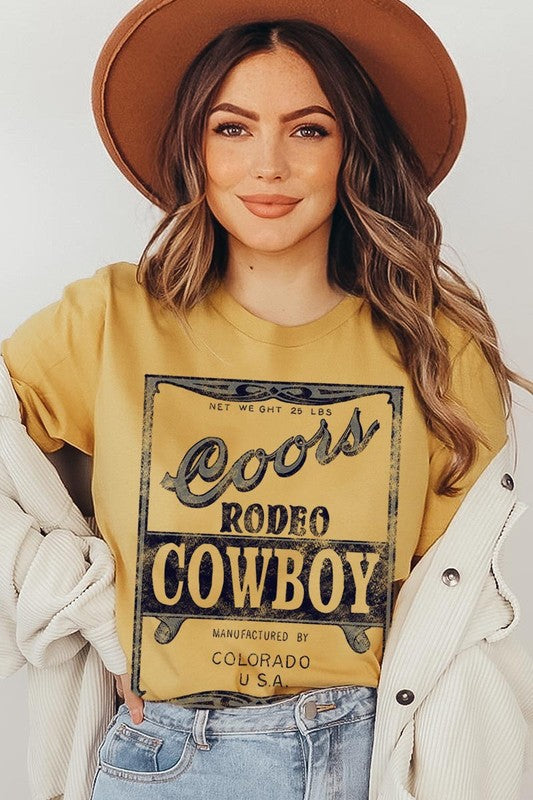 Coors Rodeo Cowboy | Graphic Tee