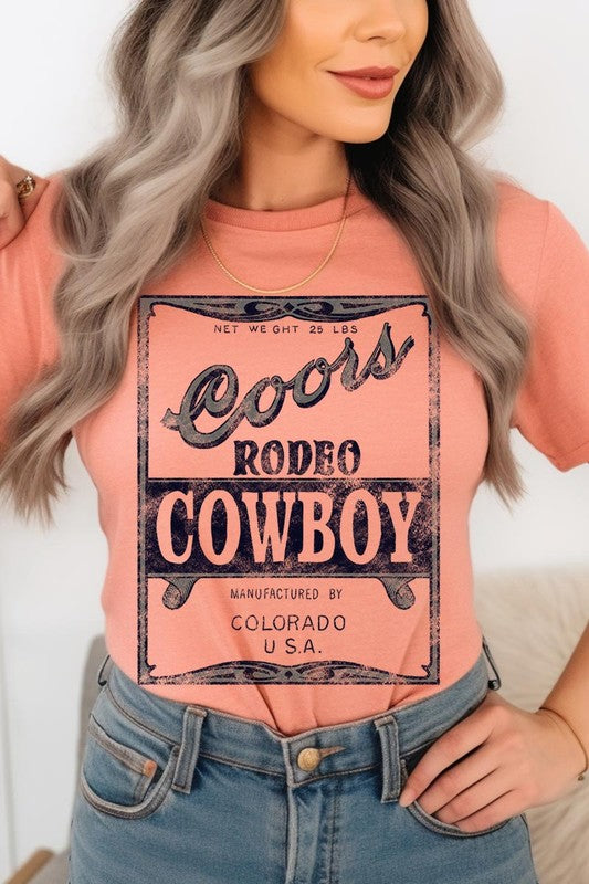 Coors Rodeo Cowboy | Graphic Tee