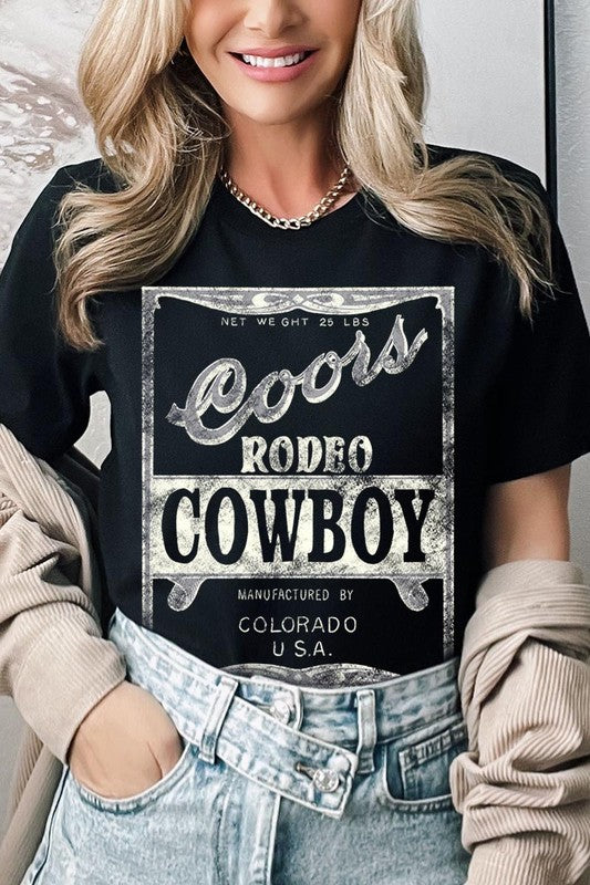 Coors Rodeo Cowboy | Graphic Tee