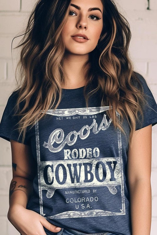 Coors Rodeo Cowboy | Graphic Tee