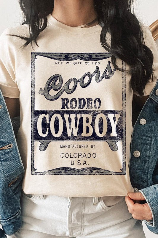 Coors Rodeo Cowboy | Graphic Tee