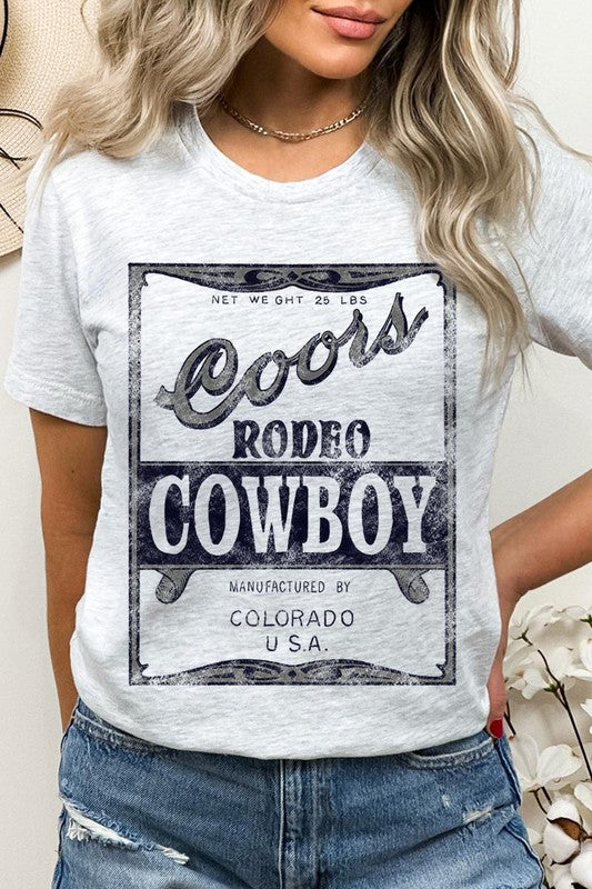 Coors Rodeo Cowboy | Graphic Tee