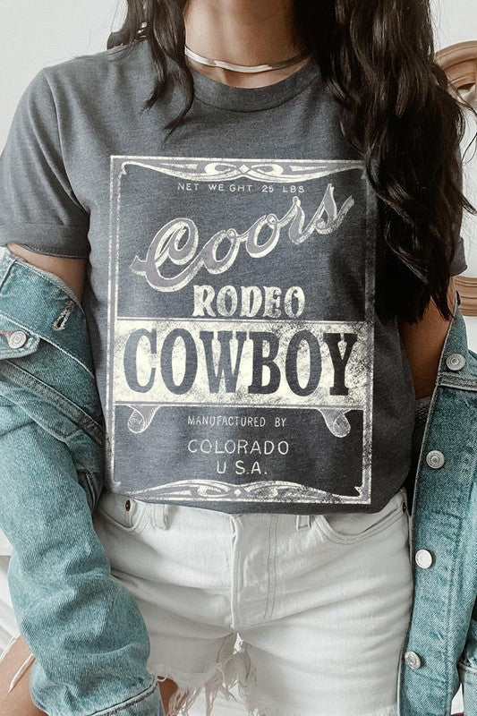 Coors Rodeo Cowboy | Graphic Tee