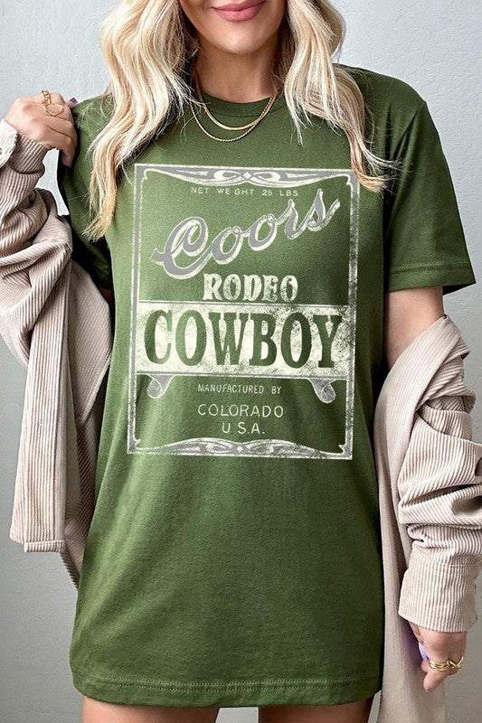 Coors Rodeo Cowboy | Graphic Tee