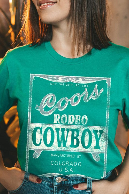 Coors Rodeo Cowboy | Graphic Tee