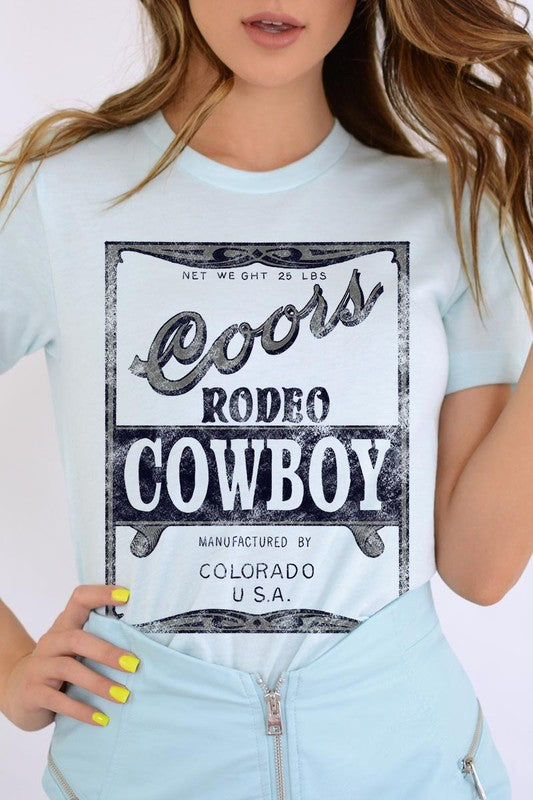 Coors Rodeo Cowboy | Graphic Tee