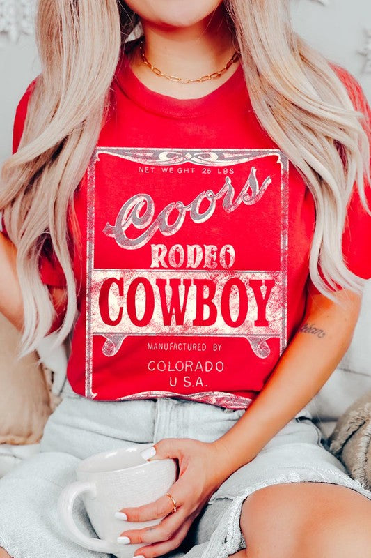 Coors Rodeo Cowboy | Graphic Tee