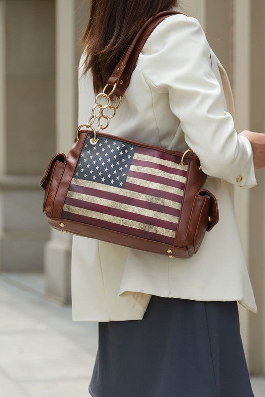 Americana | Shoulder Bag by Mia K