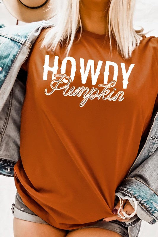 Howdy Pumpkin | Graphic Tee