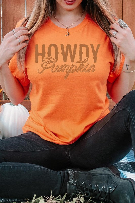 Howdy Pumpkin | Graphic Tee