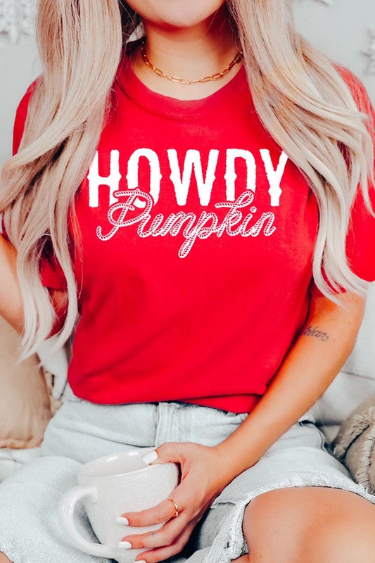 Howdy Pumpkin | Graphic Tee