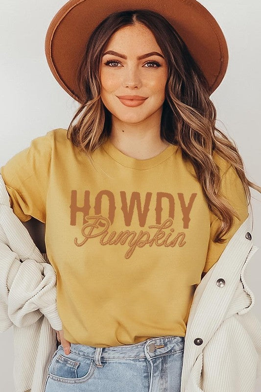 Howdy Pumpkin | Graphic Tee