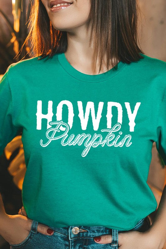 Howdy Pumpkin | Graphic Tee