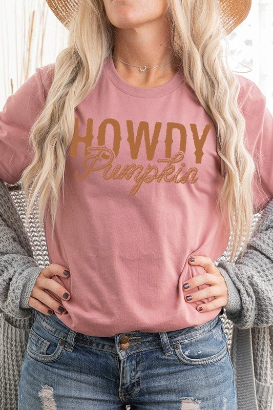 Howdy Pumpkin | Graphic Tee