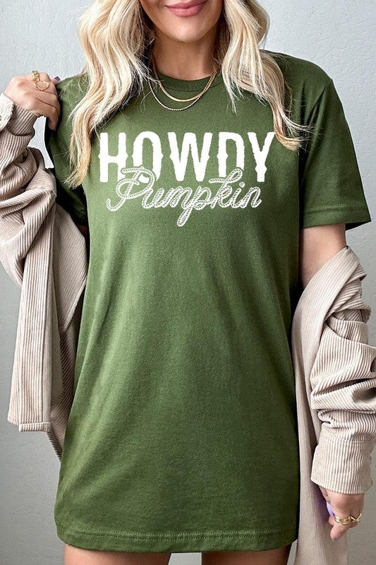 Howdy Pumpkin | Graphic Tee