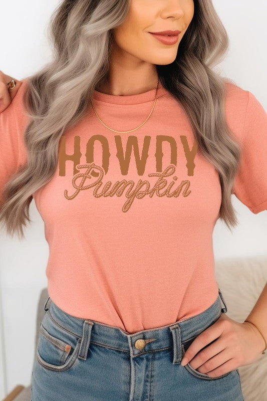 Howdy Pumpkin | Graphic Tee