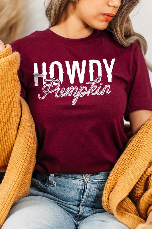 Howdy Pumpkin | Graphic Tee
