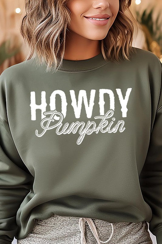 Howdy Pumpkin | Sweatshirt