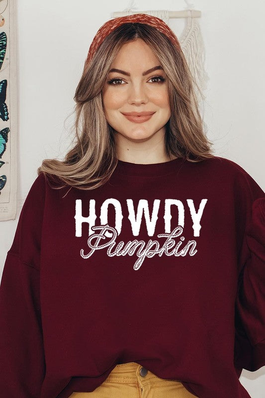 Howdy Pumpkin | Sweatshirt