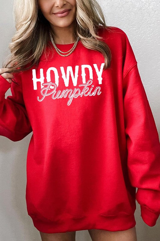 Howdy Pumpkin | Sweatshirt