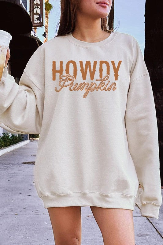 Howdy Pumpkin | Sweatshirt