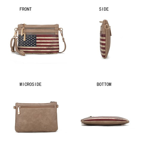 Americana | Crossbody/Wristlet Bag by Mia K