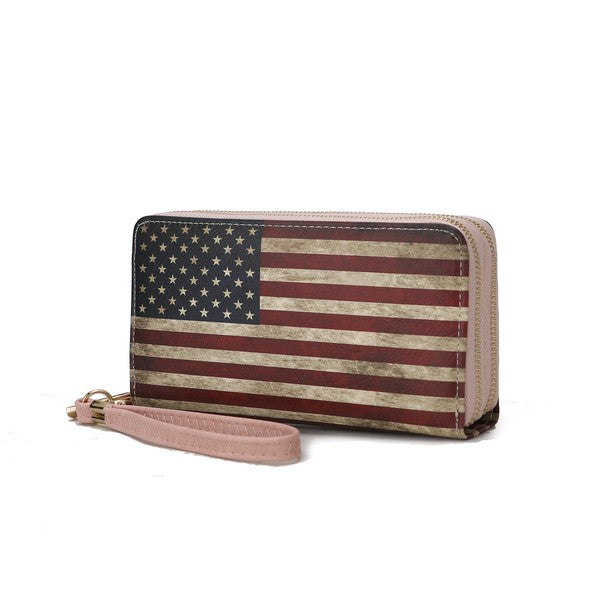 Americana | Wristlet Wallet by Mia K