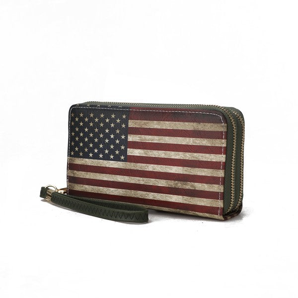 Americana | Wristlet Wallet by Mia K